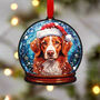 Nova Scotia Duck Tolling Retriever Dog Tree Decoration, thumbnail 2 of 2