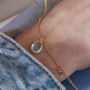 Blue Topaz And Sapphire Gemstone Bracelet, thumbnail 1 of 6