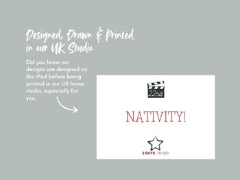 Personalised Movie Advent Calendar Countdown To Christmas, 4 of 8