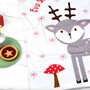 Personalised Baby's First Christmas Reindeer Blanket, thumbnail 2 of 2