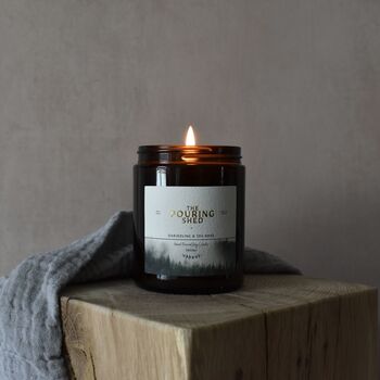 Darjeeling And Tea Rose 180ml Soy Candle, 2 of 3