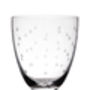 Set Of Six Stars Design Bistro Wine Glasses, thumbnail 2 of 3