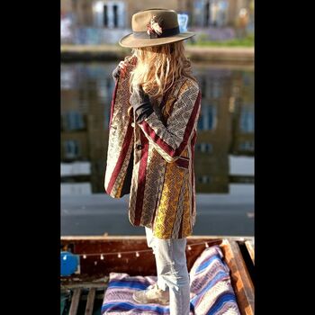 Janis Joplin Organic Cotton Coat, 4 of 10