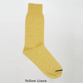 Build Your Own Pack Of Three Linen Melange Socks, 11 of 11