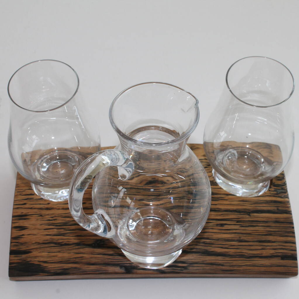 Glencairn Whisky Glass And Jug Holder Set, 1 of 7