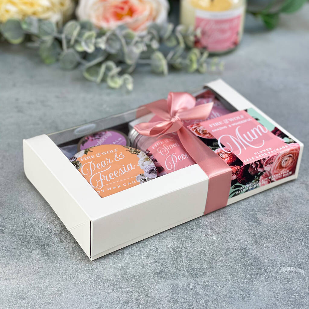 Flowers For You Pamper Gift Set By Fire and Wolf | notonthehighstreet.com