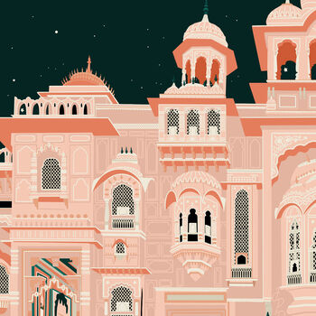 Jaipur Night Print, 3 of 3
