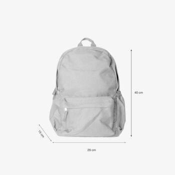 Large Everyday Eco Friendly Backpack, 8 of 9