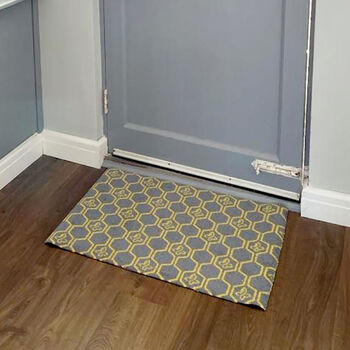 Bee Print Doormat, 2 of 8