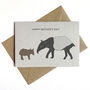 Tapir 'Happy Mother's Day!' Card, thumbnail 2 of 2