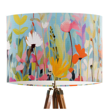 Summer Floral Lampshade, Virentia, 3 of 10