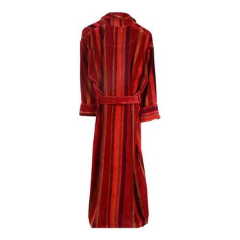 Men's Egyptian Cotton Dressing Gown Venezia, 5 of 6