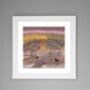 'Stags By The River' Print, thumbnail 2 of 3