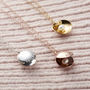 Personalised Oyster Pearl Charm Necklace, thumbnail 3 of 9
