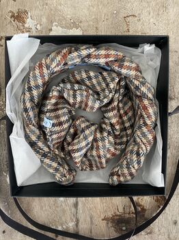 Wool Tweed Padded Braided Headband 'Clara', 8 of 12