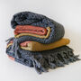 Queen Size Throw Blanket, Sustainable Product, thumbnail 9 of 10