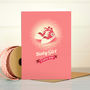 ‘All Star Baby’ Baby Girl Card, thumbnail 3 of 5