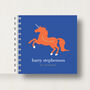 Personalised Kid's Unicorn Small Notebook, thumbnail 7 of 9