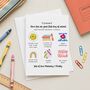 Personalised First Day Of School Card, thumbnail 4 of 6