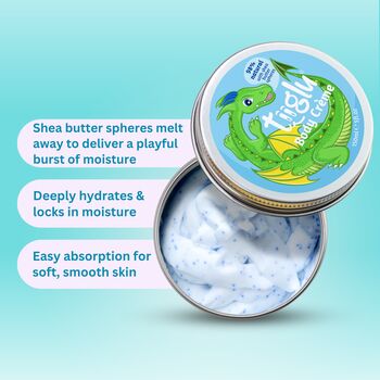Kids Highly Natural Dragon Scales Body Wash And Body Crème Gift Set, 8 of 8