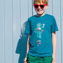 Robot Kids Positivity Unisex T Shirt, thumbnail 1 of 8