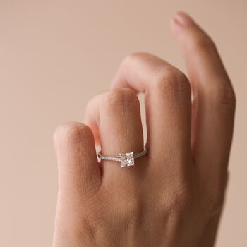 Created Brilliance Vivian Lab Grown Diamond Ring, 5 of 9