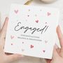Personalised Engagement Card For Couple With Names, thumbnail 1 of 7