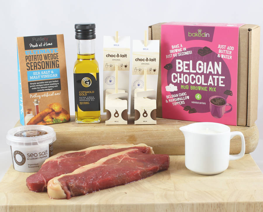 Date Night Kit Steak Box By Paul & Kirsty's Perfect Night In