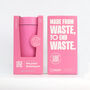 Circular And Co Coffee Cup Made From Bubblegum 12oz Pink, thumbnail 2 of 8