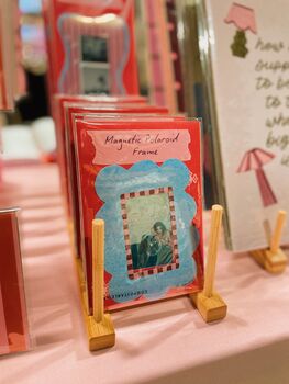 Magnetic Scalloped Photo Frame | Instax Compatible, 3 of 3