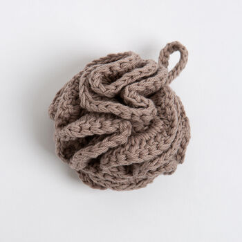 Shower Pouf Easy Crochet Kit, 4 of 10