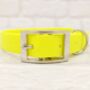 Waterproof Dog Collar And Lead Set Neon Yellow, thumbnail 2 of 3
