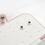 Personalised Blush Pink Jewellery Case, thumbnail 4 of 6