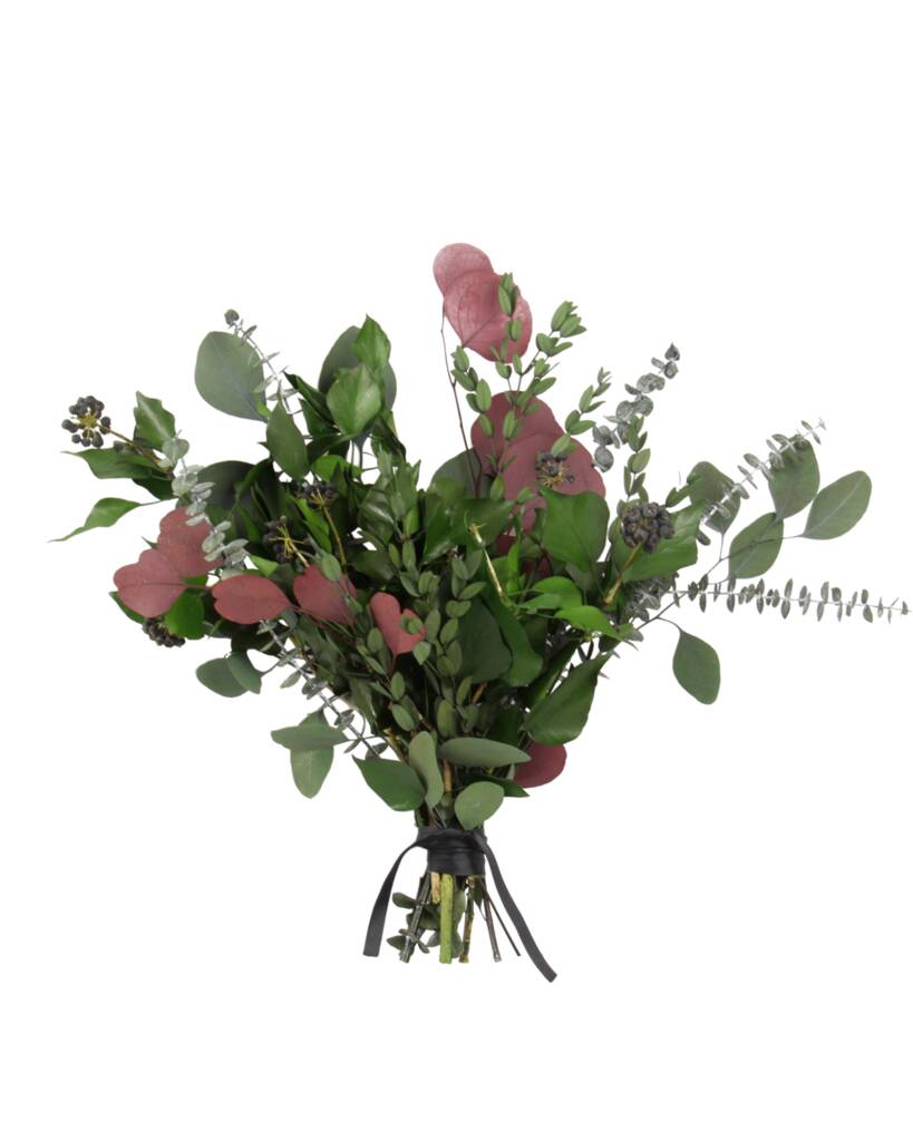 Preserved Eucalyptus And Berries Sustainable Letterbox By shida