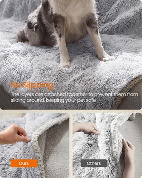 Waterproof Dog Blanket Plush Pet Throw Cover, 6 of 6