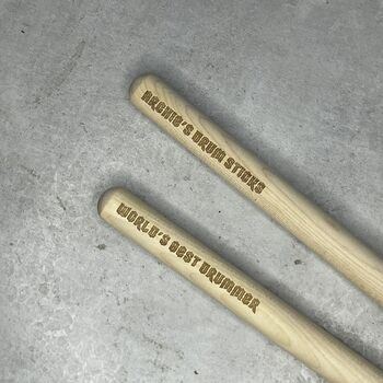 Personalised Drumsticks, 3 of 5