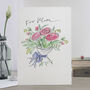 'For Mum' Bouquet Card, thumbnail 1 of 3