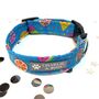 Blue Summer Dog Collar And Lead For Girl Or Boy Dogs, thumbnail 3 of 8