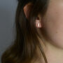 Mini Line Stud Earrings, thumbnail 1 of 3