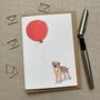 Personalised Border Terrier Birthday Card, thumbnail 1 of 6