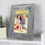 Butterfly Diamanté Personalised Photo Frame, thumbnail 5 of 8