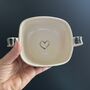 Handmade Stripy Stoneware Dish For Serving Or Baking, thumbnail 10 of 12