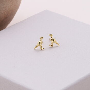 Sterling Silver Dinosaurs Earrings, 8 of 8