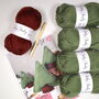 Pine Tree Cushion Crochet Kit, thumbnail 8 of 8
