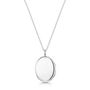 Little Personalised Sterling Silver Oval Locket, thumbnail 9 of 11