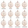Personalised Rose Gold Plated Zodiac Symbol Necklace, thumbnail 6 of 11