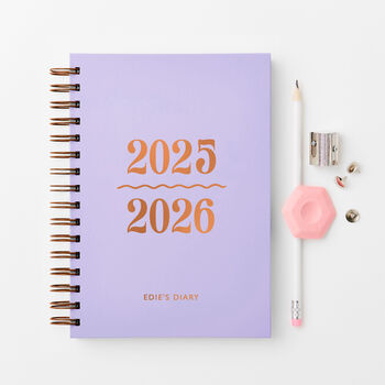 Personalised Fresh 2025/26 Academic Diary, 2 of 12