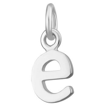 Selection Of Sterling Silver Letter Charms, 10 of 12