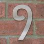 Mackintosh Stainless Steel House Number, thumbnail 12 of 12