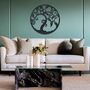Round Wooden Tree Of Life Home Room Wall Art, thumbnail 4 of 12